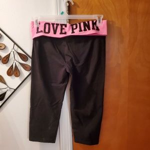 Victoria's Secret Pink Yoga Capri MEDIUM